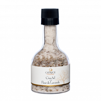 Coarse Salt with Lavender  - stackable mill