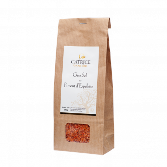 Coarse salt with Espelette chilli refill