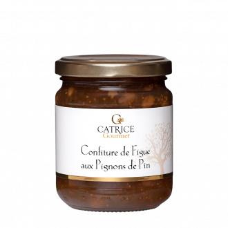 Fig jam with pine nuts