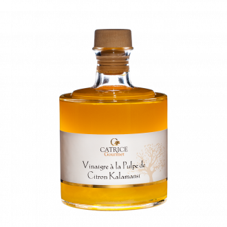 Vinegar Kalamansi pulp  - stackable bottle
