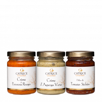 Three jars of vegetarians spreads - 3x80g