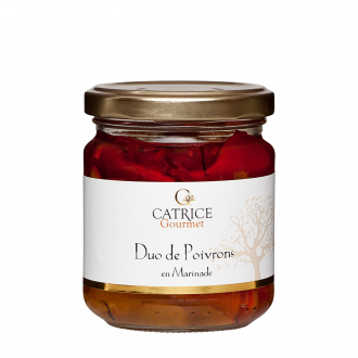 Duo of marinated peppers 
