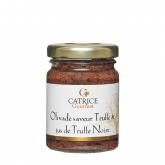 Black tapenade with Truffle juice and aroma  80g