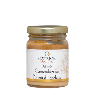 Camembert cheese delight with Espelette pepper