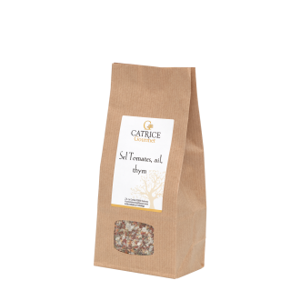 Sun-dried tomato coarse salt with garlic and thyme - refill