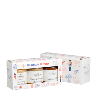 3 spreadable jars Air de france