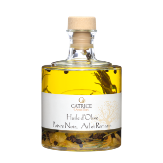 Olive oil black pepper, garlic & rosemary