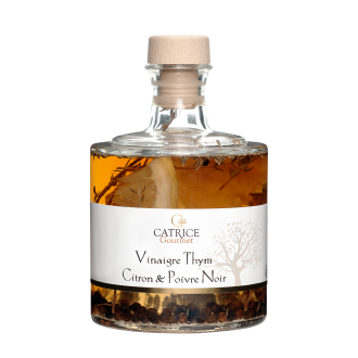Thyme, lemon & black pepper vinegar