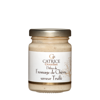 Truffle-flavored goat cheese delight