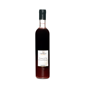 Burgundy blackcurrant pulp vinegar - 50 cl -