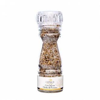 Coarse Salt with Herbes de Provence mill