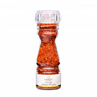 Coarse Salt & Espelette chilli mill